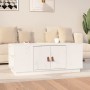Mesa de centro de madera maciza de pino blanco 100x50x41 cm de vidaXL, Mesas de centro - Ref: Foro24-818256, Precio: 88,05 €,...