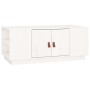 Mesa de centro de madera maciza de pino blanco 100x50x41 cm de vidaXL, Mesas de centro - Ref: Foro24-818256, Precio: 88,05 €,...