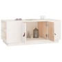 Mesa de centro de madera maciza de pino blanco 100x50x41 cm de vidaXL, Mesas de centro - Ref: Foro24-818256, Precio: 88,05 €,...
