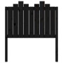 Cabecero de cama madera maciza de pino negro 96x4x110 cm de vidaXL, Cabeceros y pies de cama - Ref: Foro24-818454, Precio: 31...