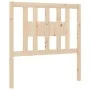 Cabecero madera maciza de pino 106x4x100 cm de vidaXL, Cabeceros y pies de cama - Ref: Foro24-818655, Precio: 31,42 €, Descue...