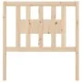 Cabecero madera maciza de pino 106x4x100 cm de vidaXL, Cabeceros y pies de cama - Ref: Foro24-818655, Precio: 31,42 €, Descue...