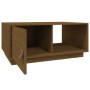 Mesa de centro madera maciza de pino marrón miel 80x50x35,5 cm de vidaXL, Mesas de centro - Ref: Foro24-818263, Precio: 60,75...