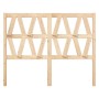 Cabecero de cama madera maciza de pino 146x4x100 cm de vidaXL, Cabeceros y pies de cama - Ref: Foro24-818620, Precio: 51,57 €...