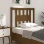 Cabecero madera maciza de pino marrón miel 81x4x100 cm de vidaXL, Cabeceros y pies de cama - Ref: Foro24-818648, Precio: 23,2...