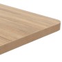 Mesa de bistró MDF marrón claro 50x50 cm en Mesas de comedor | Comprar online en Foru.es