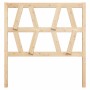 Cabecero de cama madera maciza de pino 96x4x100 cm de vidaXL, Cabeceros y pies de cama - Ref: Foro24-818600, Precio: 22,39 €,...