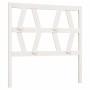 Cabecero de cama madera maciza de pino blanco 96x4x100 cm de vidaXL, Cabeceros y pies de cama - Ref: Foro24-818601, Precio: 2...