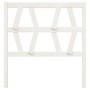 Cabecero de cama madera maciza de pino blanco 96x4x100 cm de vidaXL, Cabeceros y pies de cama - Ref: Foro24-818601, Precio: 2...