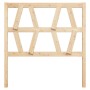Cabecero de cama madera maciza de pino 106x4x100 cm de vidaXL, Cabeceros y pies de cama - Ref: Foro24-818605, Precio: 32,09 €...