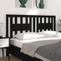 Cabecero madera maciza de pino negro 166x4x100 cm de vidaXL, Cabeceros y pies de cama - Ref: Foro24-818684, Precio: 51,72 €, ...