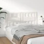Bettkopfteil aus massivem weißem Kiefernholz, 145,5 x 4 x 100 cm von vidaXL, Kopf- und Fußteile - Ref: Foro24-818571, Preis: ...