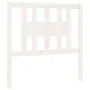 Solid white pine wood headboard 96x4x100 cm by vidaXL, Headboards and footboards - Ref: Foro24-818651, Price: 34,80 €, Discou...
