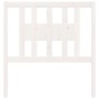 Cabecero madera maciza de pino blanco 96x4x100 cm de vidaXL, Cabeceros y pies de cama - Ref: Foro24-818651, Precio: 35,26 €, ...