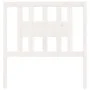 Solid white pine wood headboard 96x4x100 cm by vidaXL, Headboards and footboards - Ref: Foro24-818651, Price: 34,80 €, Discou...