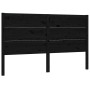 Cabecero madera maciza de pino negro 206x4x100 cm de vidaXL, Cabeceros y pies de cama - Ref: Foro24-818744, Precio: 57,35 €, ...