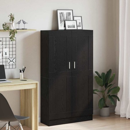 Librería Roble Negro 82,5 x 30,5 x 150 cm Madera de ingeniería en Librerías y estanterías | Comprar online en Foru.es