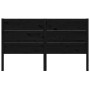 Cabecero madera maciza de pino negro 206x4x100 cm de vidaXL, Cabeceros y pies de cama - Ref: Foro24-818744, Precio: 57,35 €, ...