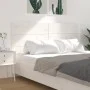 Cabecero madera maciza de pino blanco 206x4x100 cm de vidaXL, Cabeceros y pies de cama - Ref: Foro24-818741, Precio: 107,84 €...