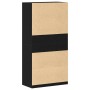 Armario Roble negro 100 x 50 x 200 cm Madera contrachapada en Armarios roperos | Comprar online en Foru.es