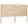 Cabecero madera maciza de pino 206x4x100 cm de vidaXL, Cabeceros y pies de cama - Ref: Foro24-818740, Precio: 90,75 €, Descue...