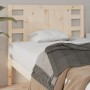 Cabecero de cama madera maciza de pino 96x4x100 cm de vidaXL, Cabeceros y pies de cama - Ref: Foro24-818750, Precio: 43,57 €,...