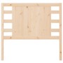 Cabecero de cama madera maciza de pino 96x4x100 cm de vidaXL, Cabeceros y pies de cama - Ref: Foro24-818750, Precio: 43,57 €,...