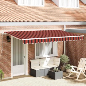 Toldo Retráctil Naranja 350 x 200 cm tela en Toldos | Comprar online en Foru.es