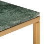 Mesa de centro piedra real textura de mármol verde 40x40x35 cm en Mesas de centro | Comprar online en Foru.es