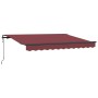 Toldo Retráctil Burdeos 350 x 200 cm tela en Toldos | Comprar online en Foru.es