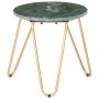 Mesa de centro piedra real textura de mármol verde 40x40x40 cm en Mesas de centro | Comprar online en Foru.es