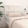 Cabecero de cama madera maciza de pino blanco 95,5x4x100 cm de vidaXL, Cabeceros y pies de cama - Ref: Foro24-818901, Precio:...