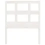Solid white pine wood bed headboard 95.5x4x100 cm by vidaXL, Headboards and footboards - Ref: Foro24-818901, Price: 24,64 €, ...