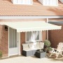 Toldo Retráctil Crema 400 x 200 cm tela en Toldos | Comprar online en Foru.es