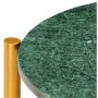 Mesa de centro piedra real textura de mármol verde 60x60x35 cm en Mesas de centro | Comprar online en Foru.es