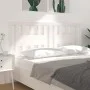 Cabecero madera maciza de pino blanco 146x4x100 cm de vidaXL, Cabeceros y pies de cama - Ref: Foro24-818671, Precio: 47,75 €,...
