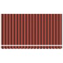 Toldo Retráctil Naranja y Negro 400 x 200 cm Poliéster y metal en Toldos | Comprar online en Foru.es