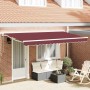 Toldo Retráctil Burdeos 400 x 200 cm Poliéster y metal en Toldos | Comprar online en Foru.es