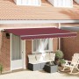 Toldo Retráctil Burdeos 400 x 200 cm tela en Toldos | Comprar online en Foru.es