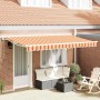 Toldo Retráctil Multicolor 400 x 200 cm Poliéster y metal en Toldos | Comprar online en Foru.es
