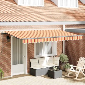 Toldo Retráctil Amarillo 400 x 200 cm tela en Toldos | Comprar online en Foru.es