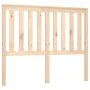 Cabecero de cama madera maciza de pino 126x6x101 cm de vidaXL, Cabeceros y pies de cama - Ref: Foro24-818510, Precio: 40,79 €...