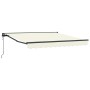 Toldo Retráctil Crema 300 x 250 cm Poliéster y metal en Toldos | Comprar online en Foru.es