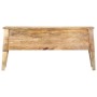 Caja de almacenaje de madera maciza de mango 99x35x48 cm en Baúles de almacenamiento | Comprar online en Foru.es