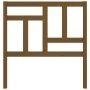 Solid pine wood bed headboard honey brown 95.5x4x100 cm by vidaXL, Headboards and footboards - Ref: Foro24-818953, Price: 21,...