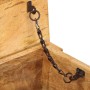 Caja de almacenaje de madera maciza de mango 99x35x48 cm en Baúles de almacenamiento | Comprar online en Foru.es