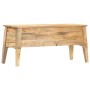 Caja de almacenaje de madera maciza de mango 99x35x48 cm en Baúles de almacenamiento | Comprar online en Foru.es