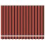 Toldo Retráctil Manual Naranja y Marrón 300 x 250 cm en Toldos | Comprar online en Foru.es