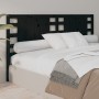 Cabecero de cama madera maciza de pino negro 166x4x100 cm de vidaXL, Cabeceros y pies de cama - Ref: Foro24-818784, Precio: 5...