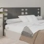 Kopfteil aus massivem grauem Kiefernholz, 146 x 4 x 100 cm von vidaXL, Kopf- und Fußteile - Ref: Foro24-818772, Preis: 39,08 ...